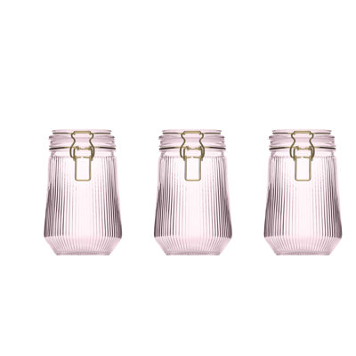 Boîte 10 petits pots Delancey, rose