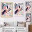 Aigle rétro, reproduction d'art mural-588549486-588549478