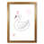 Honey Oak Frame