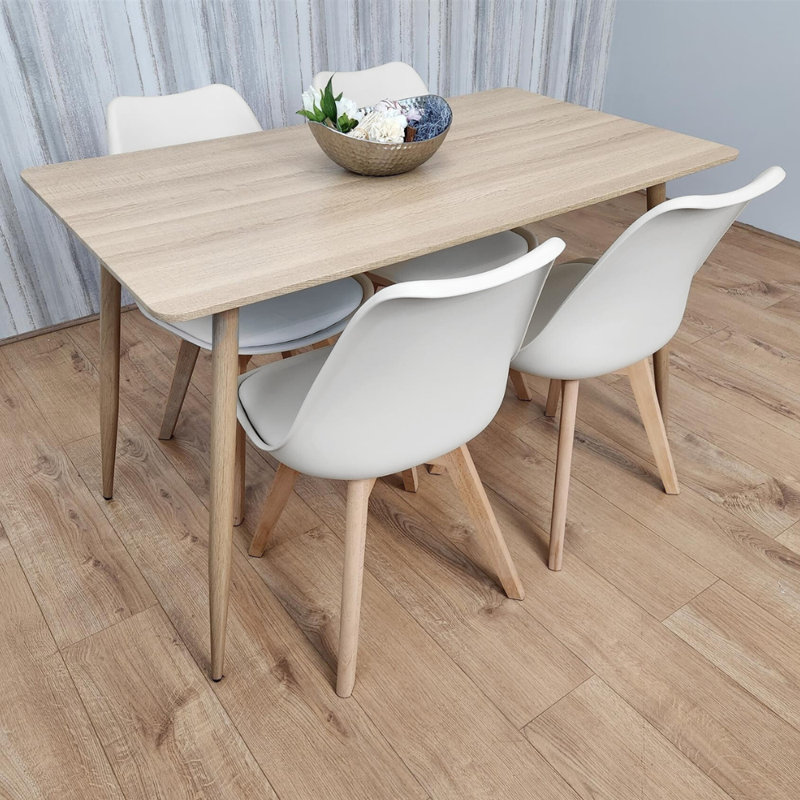 4 - Person Dining Set, White