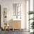 Leon 24'' Single Bathroom Vanity with Engineered Marble Top-736742424-736742425-736742431