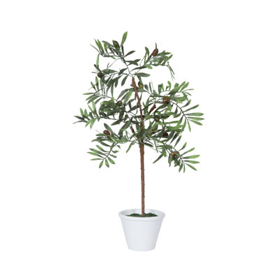 Olive artificielle 27 po en pot