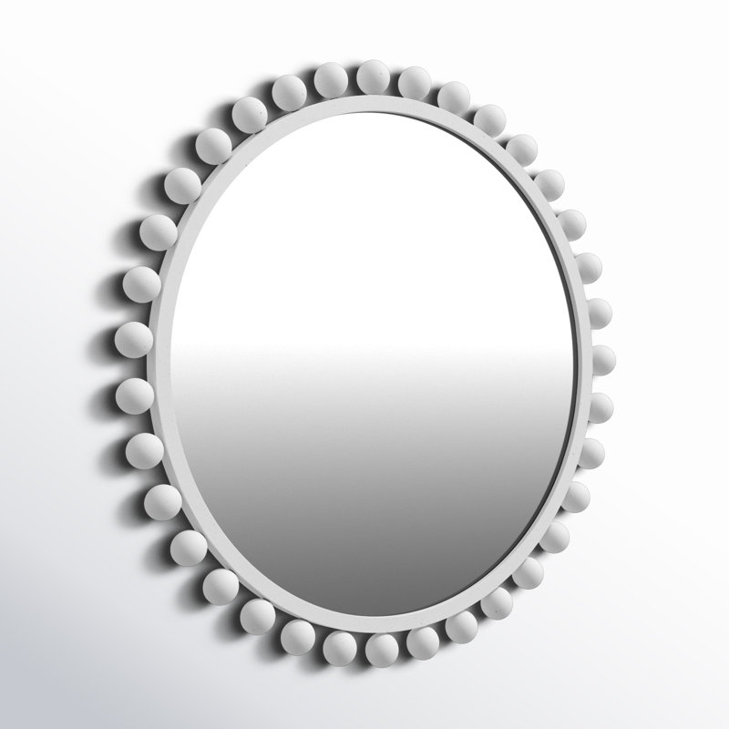 Miroir Suzie Paulding, Blanc mat