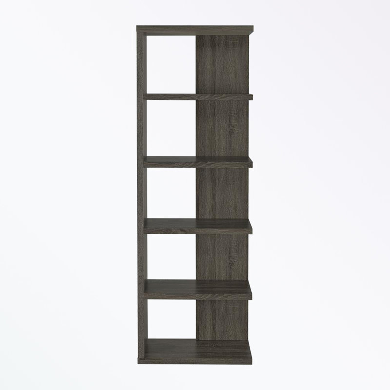 wooden frame 5-Tier Bookcase