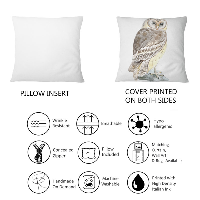 Animal Print Throw Pillow