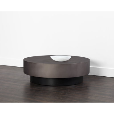 BERNABY COFFEE TABLE - GUNMETAL - Grey