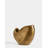 Coastal Glam Hand-Painted Waved Nautilus Decorative Vessel