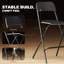 Ensemble de 2 tabourets pliables avec repose-pieds-1230872544