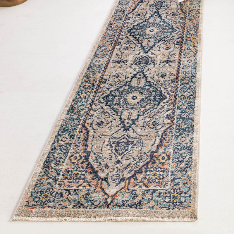 Gause Oriental Indoor Rug, Runner 2' x 13'