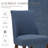 Parsons Upholstered Dining Chair Solid Wood Side Chair-1942706863
