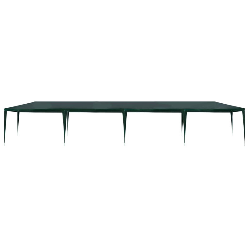 12m x 3m Steel Party Tent, Green