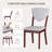 6-Piece Farmhouse Dining Table Set With 4 Upholstered Chairs And Bench, Solid Wood Kitchen Table Set For 6, Modern Wood Furniture For Dining Room, Living Room And Study
