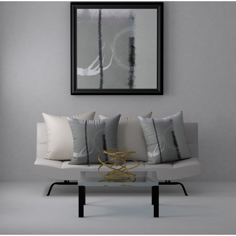 Reversible Throw Pillow, 24" x 24"
