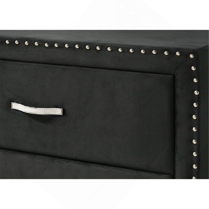 Mobilier de chambre à coucher Glam Style