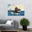 Requin pêche, 1885, classique contemporain, poisson, requin océan, impression d'art mural-133313371