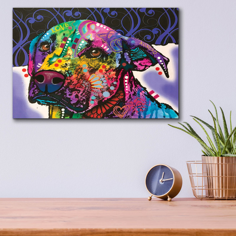 «Expression» par Dean Russo, H 12 po x l 16 po x P 0,13 po
