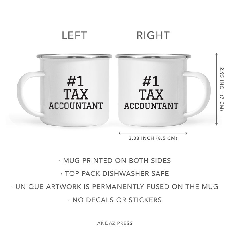 Grande tasse de camping Gilboa, Comptable fiscaliste