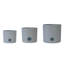 Ensemble de 3 pots auto-arrosants pour plantes d'intérieur, 5 po 6 po 8 po