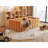Upholstered Floor Daybed with Removable Guardrails-200497435