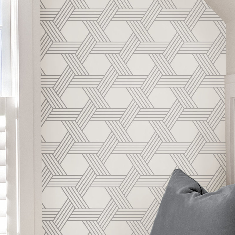 Silver Illusion Self Adhesive Wallpaper