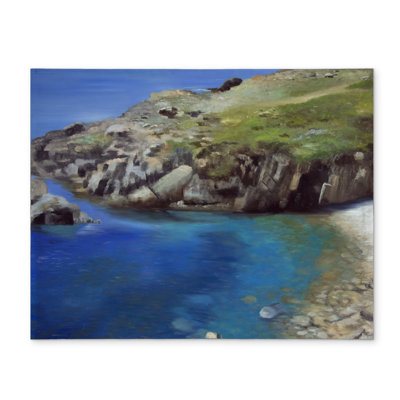 Spanish Coast Bedroom Placemat - Marine Decor Polyester