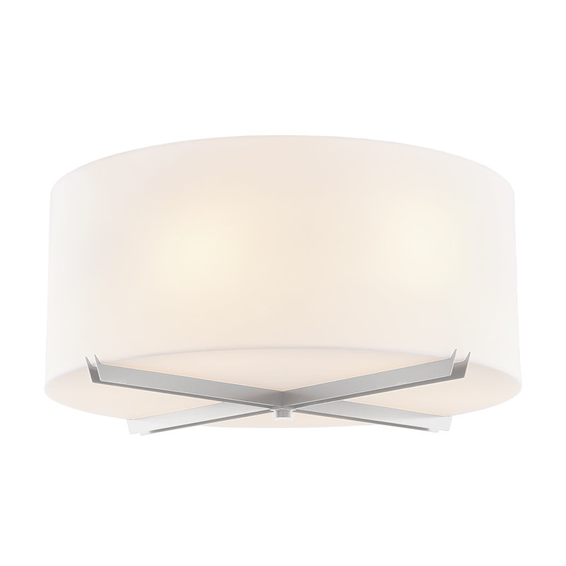 Plafonnier encastré 6 lumières 24 po Ohatchee, Nickel