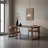 Rectangular Brown Solid Wood Dining Table-226723993