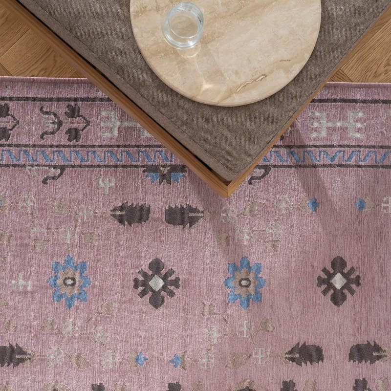 River Slim Washable Rug, Ballet, 7'10" x 10'