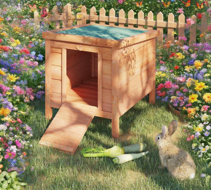 Cage à lapin en bois Cage à lapin en bois Cage à lapin