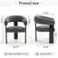 Fauteuil d'appoint moderne en tonneau avec base à 3 pieds-1916259146