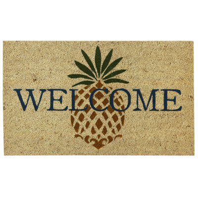  Pineapple Welcome Doormat 1'6''x2'6''