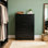 Commode haute Cherea à 6 tiroirs, commode en bois