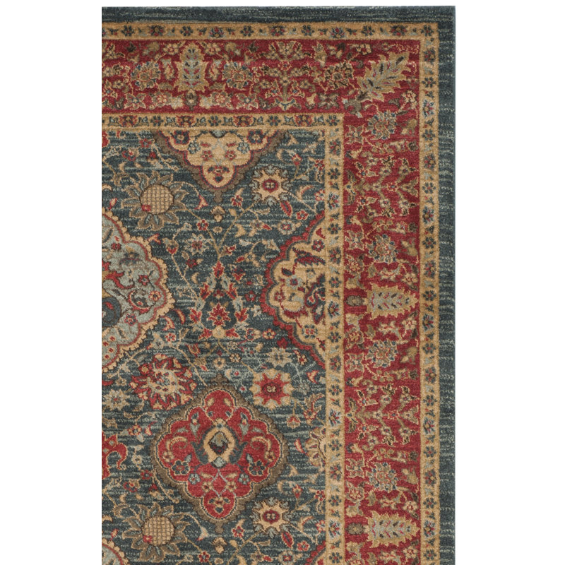 Pennypacker Performance Oriental Rug, Square 9'