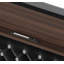 Structure de lit grand format en velours capitonné avec USB et veilleuse, tête de lit 52 po, lit plateforme à oreilles, noir-255262272-255262274