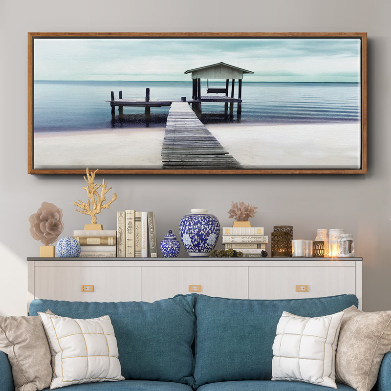 Peaceful Place - toile encadrée, H 8 po x l 20 po