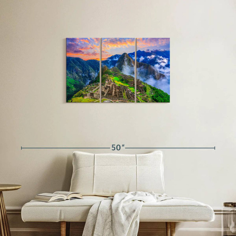 Lilie Inca City Machu Picchu, 20" H x 33" W
