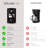 WILLOW 12 Cup Coffee Maker – Programmable Brewing Options with Timer, Beautiful Design, Glass Pot - BLACK-121935825