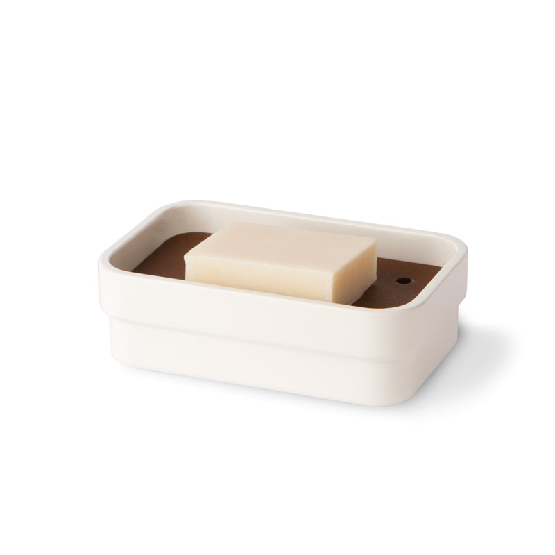 Curva Soap Dish, Rust