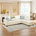 Ivory Faux Leather