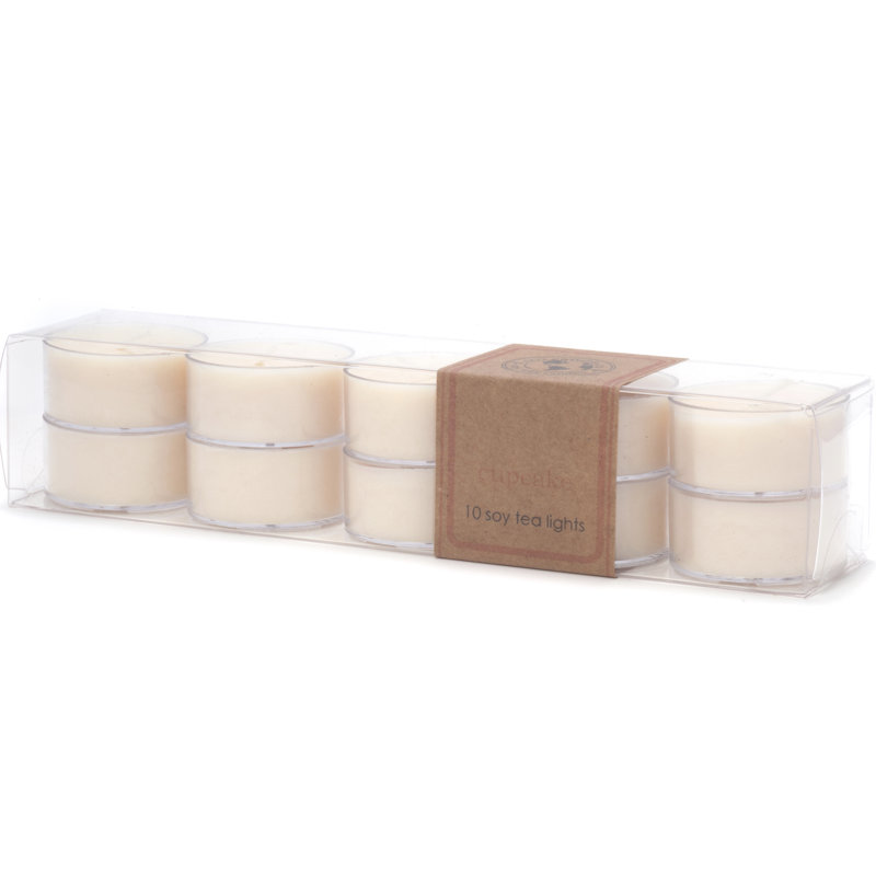Cupcake Scented Tealight Candle with Plastic Holder