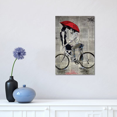" Rainy Day Love Cycle " by Loui Jover