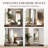 Chakong Aluminum Alloy Framed Rectangle Floor Mirror Full Length-159350134-159350133