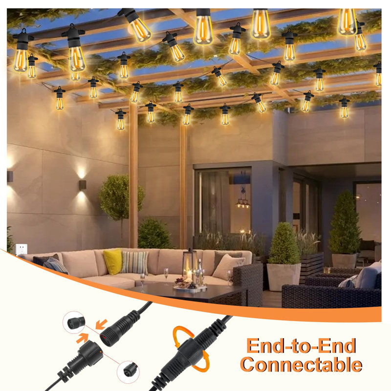 Chalie 4.5cm 32 - Bulb Globe String Light