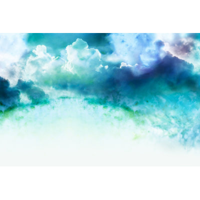 Cloud by Illustration Of Cloud - Wrapped Canvas Print