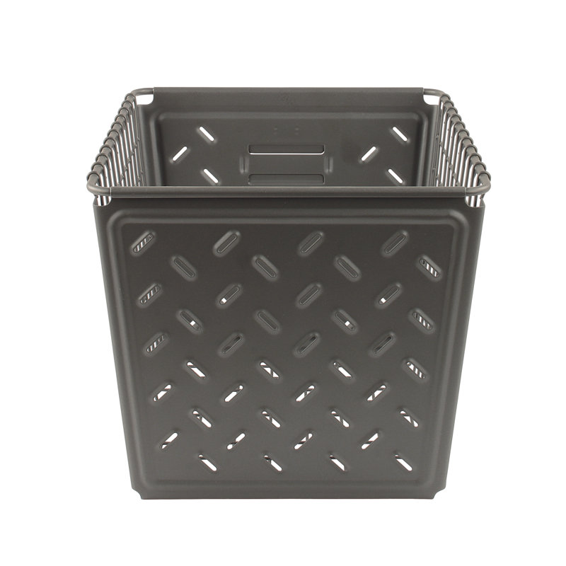 AllModern Juliana Decorative Basket, Industrial Gray