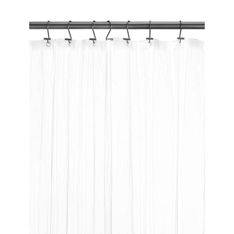 Doublure de rideau de douche transparente 70 po x 72 po Whitmor