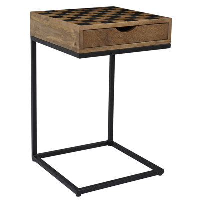 Table de bout avec rangement Bulloch