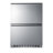 Summit Appliance 24" Wide 2-Drawer Panel Ready Refrigerator with Freezer