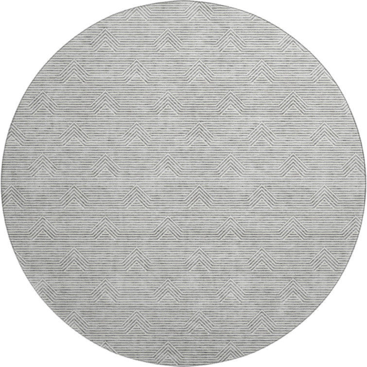 Premium Machine Washable Prisco Gray Rug