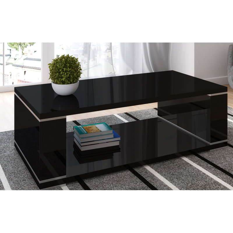 Despain Coffee Table, High-gloss Black